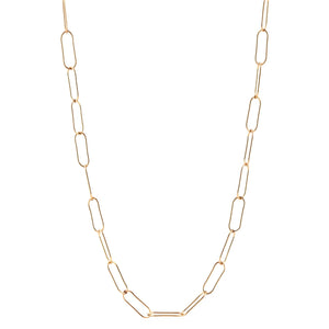 Long Style, Large Link Chain Necklace